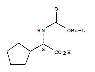 Boc-L-环戊基甘氨酸; N-叔丁氧羰基-L-环戊基甘氨酸