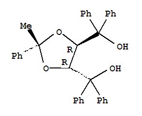 (+)-4,5-二[羟基(二苯基)甲基]-2-甲基-2-苯基-1,3-二恶烷