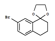 7'-溴-3',4'-二氢-2'H-螺[1,3-二氧戊环-2,1'-萘]
