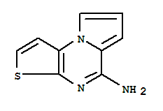 (9CI)-吡咯并[1,2-a]噻吩并[2,3-e]吡嗪-5-胺