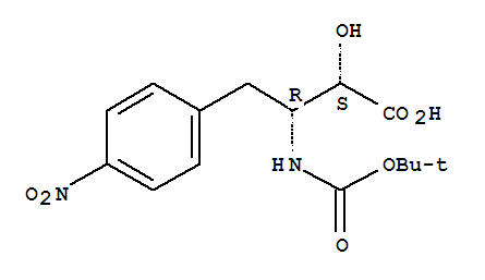 BOC-(2S,3R)-3-氨基-2-羟基-4-(4-硝基苯基)丁酸