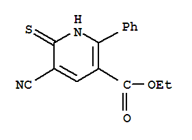 乙基5-氰基-2-苯基-6-硫代-1,6-二氢-3-吡啶羧酸酯