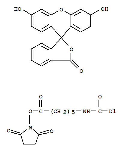 6-[荧光素-5(6)-甲酰氨基]-己酸-N-羟基琥珀酰亚胺酯