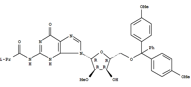 5-O-DMT-N2-异丁酰基-2-O-甲基鸟苷