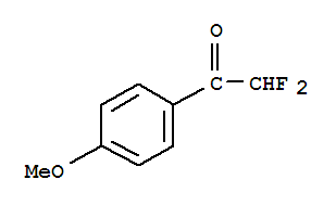 乙酮,  2,2-二氟-1-(4-甲氧苯基)- (9CI)