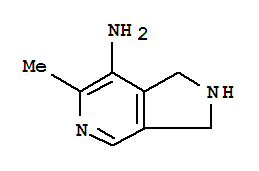 6-甲基-2,3-二氢-1H-吡咯并[3,4-c]吡啶-7-胺