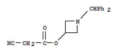 1-二苯甲基-3-氮杂环丁氰乙酸酯