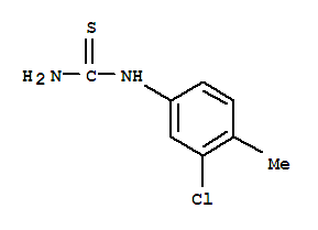3-氯-4-甲基苯基硫脲