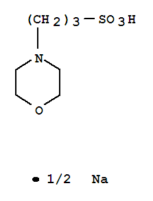 3-(N-吗啡啉)乙磺酸半钠盐