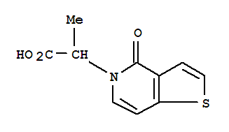 -alpha--甲基-4-氧代-噻吩并[3,2-c]吡啶-5(4H)-乙酸