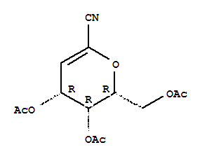 4,5,7-O-三乙酰基-2,6-脱水-3-脱氧-D-来苏庚-2-烯腈