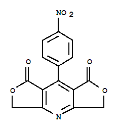 8-(4-硝基苯基)-1H,3H-二呋喃并[3,4-b:3',4'-e]吡啶-1,7(5H)-二酮