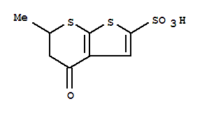 5,6-二氢-6-甲基-4-氧代-4H-噻吩并[2,3-b]硫代吡喃-2-磺酸
