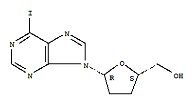 (2S,5R)-5-(6-碘-9H-嘌呤-9-基)四氢-2-呋喃甲醇