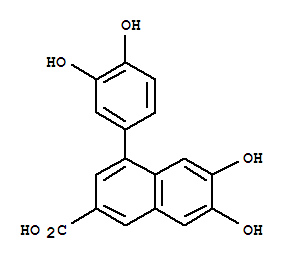 3-羧基-6,7-二羟基-1-(3',4'-二羟基)苯基萘