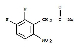 1,2-二氟-3-乙酰甲基-4-硝基苯