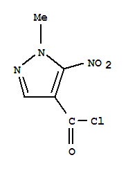 1-甲基-5-硝基-1H-吡唑-4-甲酰氯
