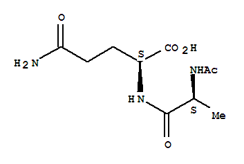 N-乙酰基-L-丙氨酰-L-谷氨酰胺