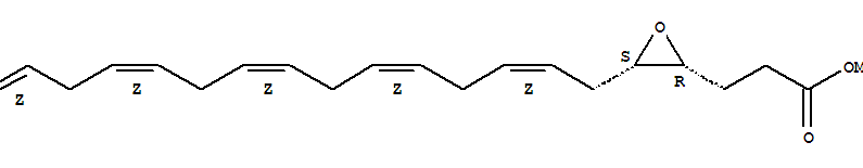 3-{(2S,3R)-3-[(2Z,5Z,8Z,11Z,14Z)-2,5,8,11,14-十七五烯-1-基]-2-环氧乙烷基}丙酸甲酯