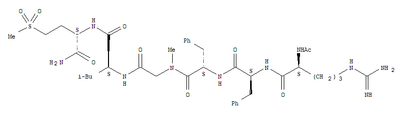 ACETYL-ARG-PHE-PHE-SAR-LEU-MET[O2]