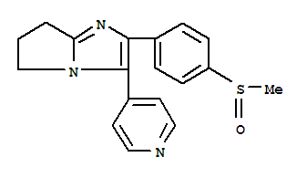 2-[4-(甲基亚硫酰基<亚磺酰>)苯基]-3-(吡啶-4-基)-6,7-二氢-5H-吡咯并[1,2-a]咪唑