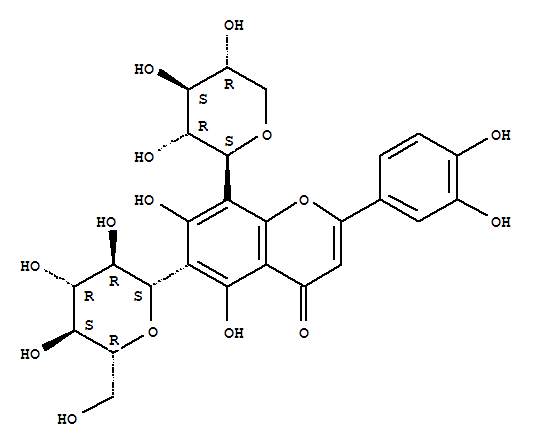 木犀草素-6-C-葡萄糖-8-C-木糖苷