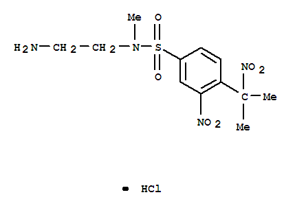 N-(2-氨基乙基)-N-甲基-3-硝基-4-(2-硝基丙烷-2-基)苯磺酰胺盐酸盐