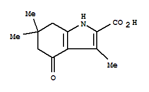 3,6,6-三甲基-4-氧-4,5,6,7-四氢-1氢-吲哚-2-甲酸