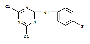 2,4-二氯-6-(4-氟苯胺基)-1,3,5-三嗪