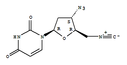 1-[(2R,4S,5R)-4-叠氮基-5-(异氰基甲基)四氢呋喃-2-基]嘧啶-2,4-二酮