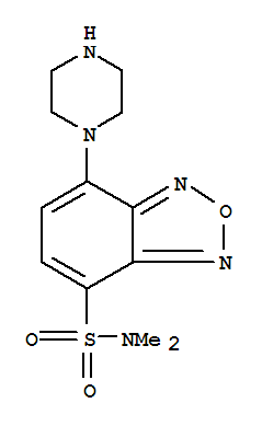 DBD-PZ [=4-(<i>N</i>,<i>N</i>-二甲氨基磺酰基)-7-哌嗪-2,1,3-苯并恶二唑] [HPLC标记用]