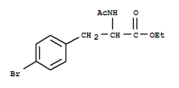 2-乙酰氨基-3-(4-溴苯基)丙酸乙酯