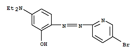 2-(5-溴-2-吡啶偶氮)-5-二乙氨基酚