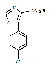 5-(4-氯苯基)噁唑-4-羧酸