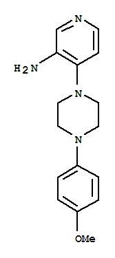 4-[4-(4-甲氧基苯基)-1-哌嗪基]-3-吡啶胺