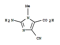 (9ci)-2-氨基-4-氰基-1-甲基-1H-咪唑-5-羧酸