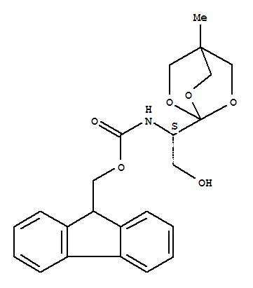 1-[N-芴基甲酯基<甲氧羰基>-(1S)-1-氨基-2-羟基乙基]-4-甲基-2,6,7-三氧杂二环[2.2.2]辛烷