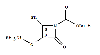 (3R,4S)-3-(三乙基硅氧基)-4-苯基-2-氧-氮杂环丁-1-甲酸叔丁酯