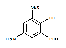 3-乙氧基-2-羟基-5-硝基苯甲醛