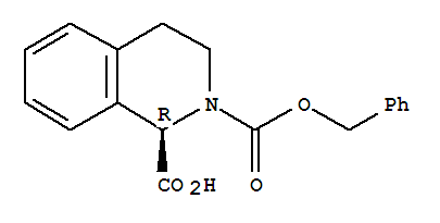 (R)-N-苄氧羰基-3,4-二氢-1H-异喹啉羧酸
