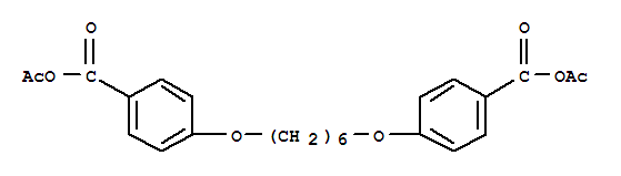 1,6-双(对乙酰氧羰基苯氧基)己烷