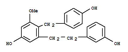 3’,5-二羟基-2(4-羟苄基)-3-甲氧基基联苄