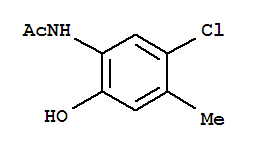 2-乙酰氨基-4-氯-5-甲基苯酚