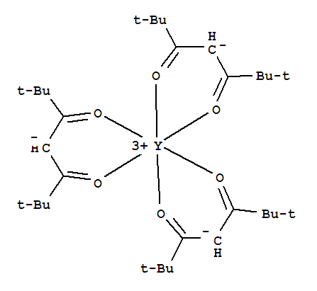 三(2,2,6,6-四甲基-3,5-庚二酮酸)钇