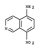 8-硝基-5-异喹啉胺