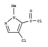 4-氯-1-甲基-1H-吡唑-5-羰酰氯