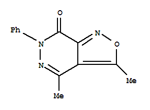 3,4-二甲基-6-苯基异恶唑并[3,4-d]哒嗪-7(6H)-酮