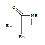 3,3-二乙基氮杂环丁-2-酮