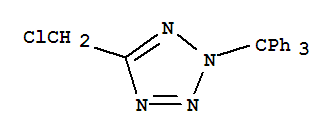5-氯甲基-2-三苯甲游基-2H-四唑