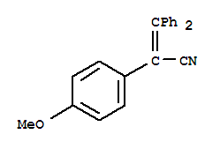 2-(4-甲氧基苯基)-3,3-二苯基丙烯腈